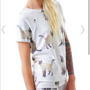 Wildfox We Siamese Camden Top